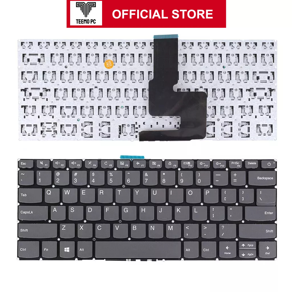thumbnail image 2 of Spanish Layout Keyboard For Lenovo Ideapad S145 Series (14AST/14IGM/14IKB/14IML) – No Backlit, Power Button Top Right 2 of 3