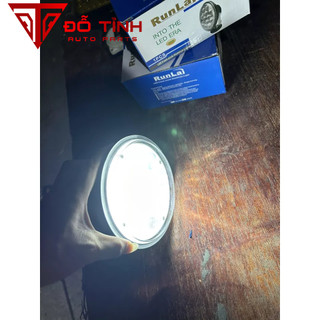 Đèn gầm xe huynhdai, đèn chế gầm xe tải, Đèn led runlai 12 bóng