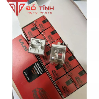 COMBO 10 rơ le nháy xi nhan 3 chân USS 12v/24v vỏ đỏ