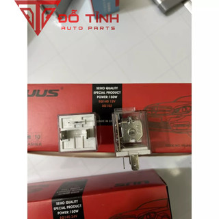COMBO 10 rơ le nháy xi nhan 3 chân USS 12v/24v vỏ đỏ