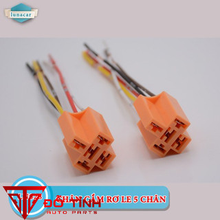giắc cắm rơ le 4,5 chân cao cấp. Chân vuông