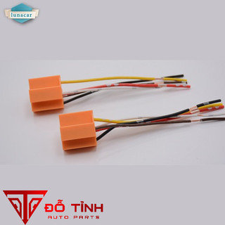 giắc cắm rơ le 4,5 chân cao cấp. Chân vuông