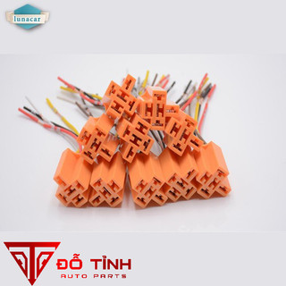 giắc cắm rơ le 4,5 chân cao cấp. Chân vuông
