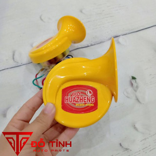 còi ngân kèn ngân ô tô, xe máy còi ô tô 12V nhiều chế độ