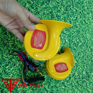 còi ngân kèn ngân ô tô, xe máy còi ô tô 12V nhiều chế độ
