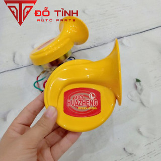 Còi ngân 6 tiếng HuaZheng. Bộ cỏi 12v- 24v