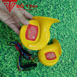 Còi ngân 6 tiếng HuaZheng. Bộ cỏi 12v- 24v