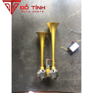 Còi hơi ô tô Hàn Quốc K2. Bộ kèn hơi nhập khẩu chính hàng