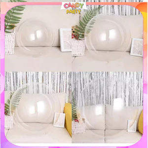 Bóng Bobo Trong Suốt Trang Trí Phòng Cưới, Tân Hôn, Sinh Nhật, Sự Kiện BB6