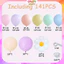 Set Bóng Bay Trang Trí Sinh Nhật Màu Pastel Hoa Cúc Đủ Đồ Tự Làm CANDY10 SK6