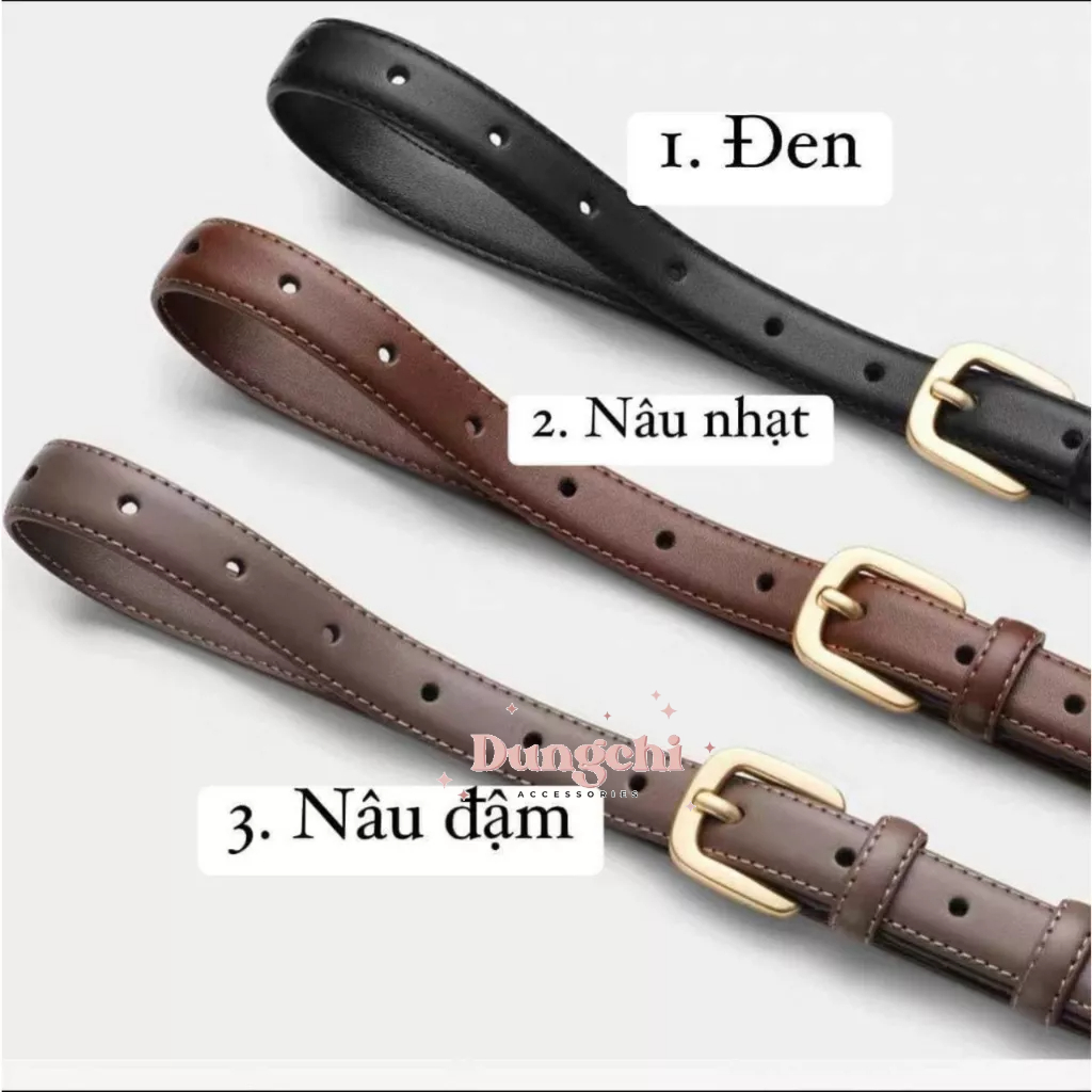 Dây belt thắt lưng bản mẫu mới nhiều mẫu