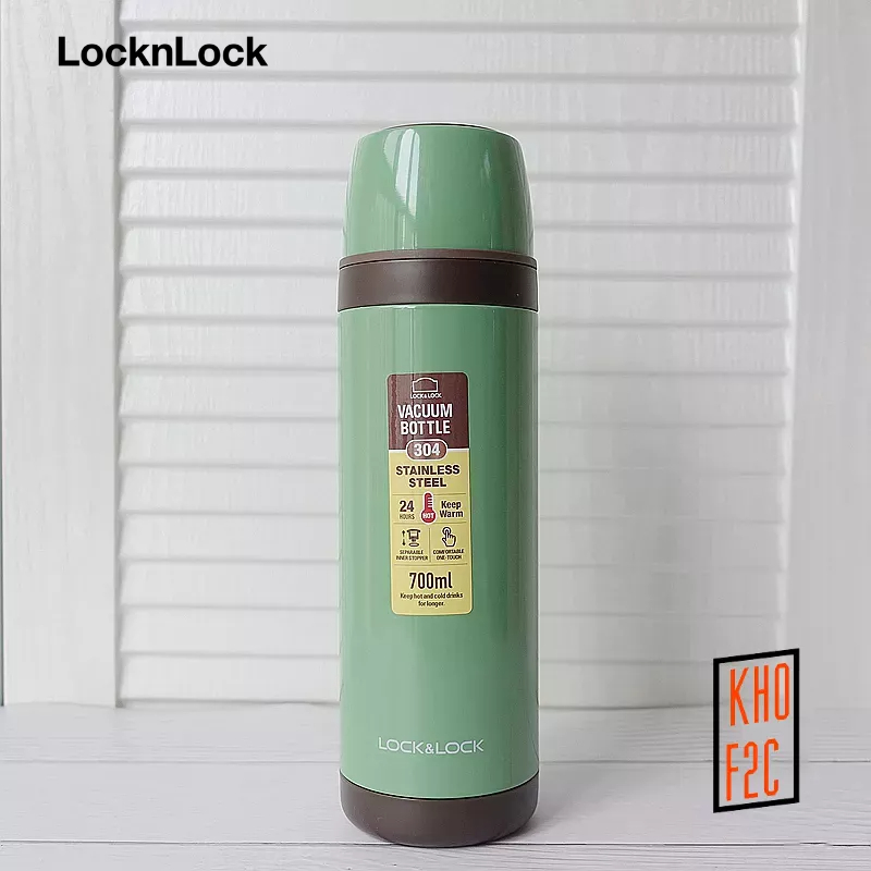 [LocknLock] Bình nước giữ nhiệt City Vacuum Montreal 700ml LHC1448GRN ...