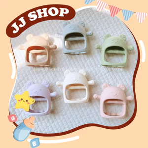 Gặm Nướu Eco Silicone BARROT Cho Bé [ Có Kèm Hộp Nhựa Đựng ]