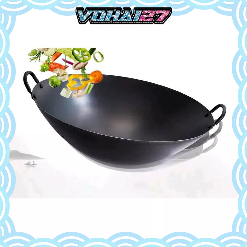 Chảo Thép 2 quai ( Chuyên dùng cho quán ăn, nhà hàng )