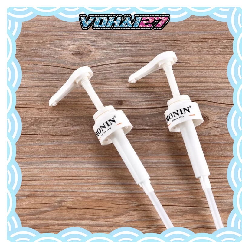 Vòi Bơm Siro Monin, Torani  Sirup - Pump Syrup Loại 10ml Cho Chai Siro