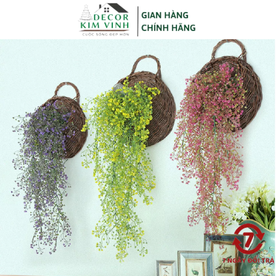 Dây Leo Rong Biển Giả Decor Kim Vinh Dài 115cm 15 Nhánh | Shopee Việt Nam