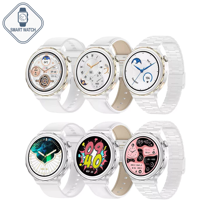 Đồng Hồ Thông Minh Nữ Cuộc Gọi Bluetooth Ngoại Tuyến Đo Nhịp Tim Theo Dõi Huyết Áp Tập Thể Dục Đo Quãng Đường Đi – 6