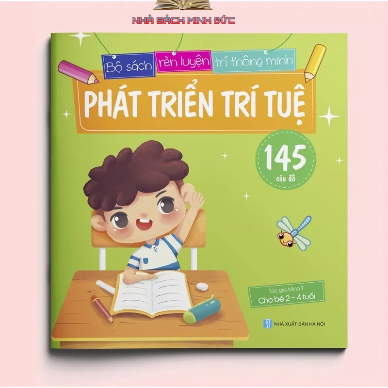 Sách - Phát triển trí tuệ (145 câu đố) - Dành cho trẻ 2-4 tuổi