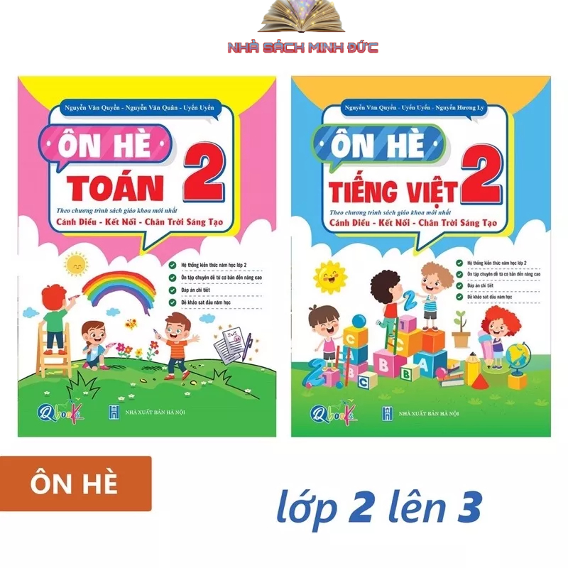 Sách - Ôn Hè Toán Và Tiếng Việt Lớp 2 - Dành Cho Học Sinh Lớp 2 Lên Lớp 3 MĐB