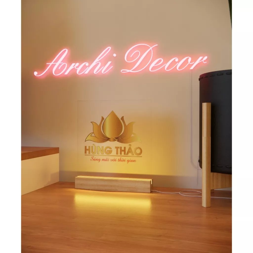 Đèn Ngủ | Đèn Mica Decor Khắc Chữ, Khắc Logo Theo Yêu Cầu