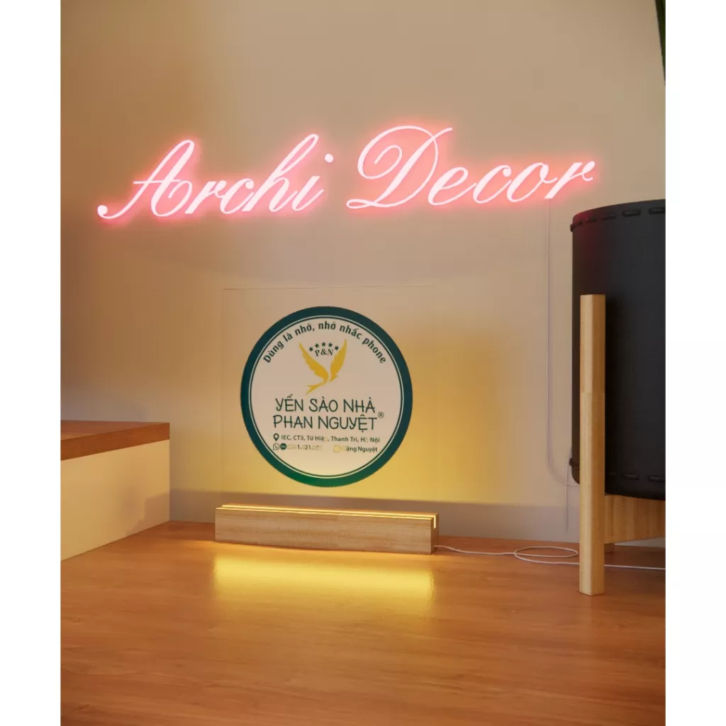Đèn Ngủ | Đèn Mica Decor Khắc Chữ, Khắc Logo Theo Yêu Cầu