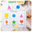 Học liệu bóc dán Montessori cho bé (Tiếng Việt) - Đồ chơi giáo dục sớm giáo cụ Montessori cho bé