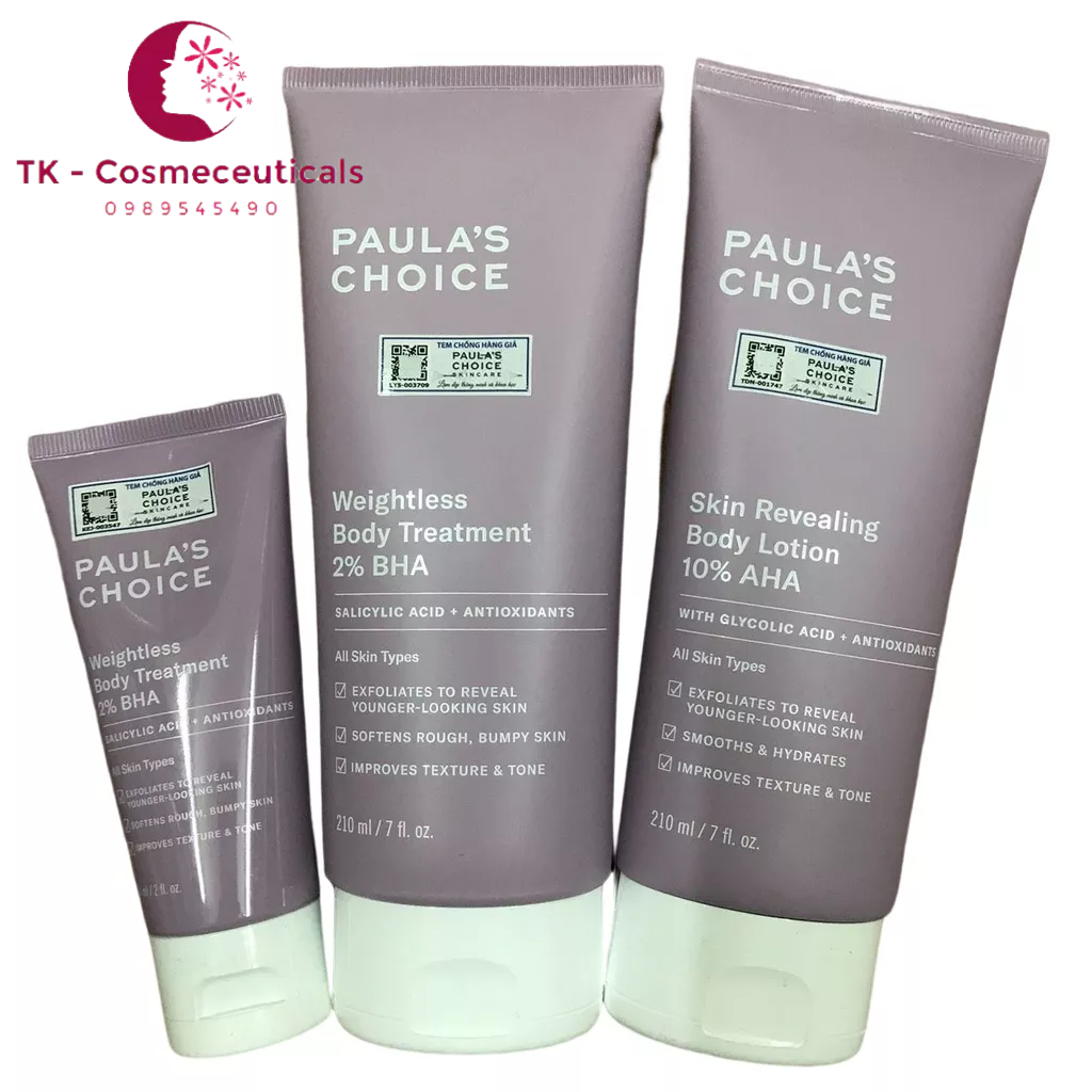 (CHÍNH HÃNG) Kem Dưỡng Thể Paula's Choice AHA 10 / BHA 2 Body