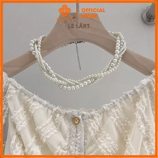 [ DAISYN ] N626 choker dây chuyền áo dài , dây chuyền áo tấc, dây chuyền váy cưới 4 sợi ngọc trai nhân tạo sang trọng