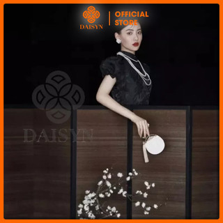 [ DAISYN ] N597 dây chuyền áo dài , dây chuyền áo tấc, dây chuyền áo ngũ thân 4 sợi ngọc trai nhân tạo 4-6-8mm