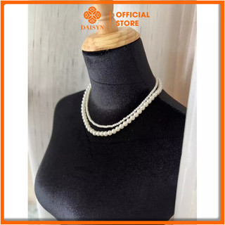 [NgocDaisy] N41 Dây chuyền handmade hạt Ngọc phong cách hàng quốc xinh xắn