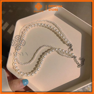 [NgocDaisy] N41 Dây chuyền handmade hạt Ngọc phong cách hàng quốc xinh xắn