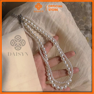 [NgocDaisy] N41 Dây chuyền handmade hạt Ngọc phong cách hàng quốc xinh xắn
