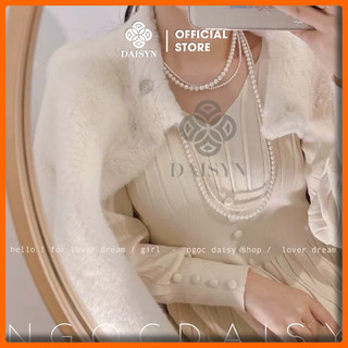 [𝐍𝐠𝐨̣𝐜 Đ𝐚̀𝐢 𝐋𝐨𝐚𝐧] N171 bộ 2 dây chuyền handmade hạt ngọc tròn chập đôi hạt trai Đài Loan cao cấp