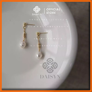 [ DAISYN ] N568 Bông tai hạt Ngọc hạt trai nước ngọt sang trọng cho nữ