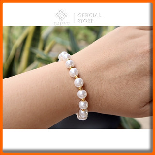 [NgocDaisy] N39 Bộ vòng tay dây chuyền handmade hạt Ngọc phong cách Hàn quốc xinh xắn