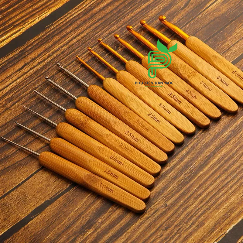 Kim Móc Len Cán Gỗ Thân Thiện Môi Trường - Size Lẻ 1.0mm đến 6.0mm ...