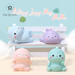 Set Quà tặng, sưu tầm, phụ kiện trang trí bánh kem, xe hơi, tượng mô hình mini Khủng Long bay BuBu