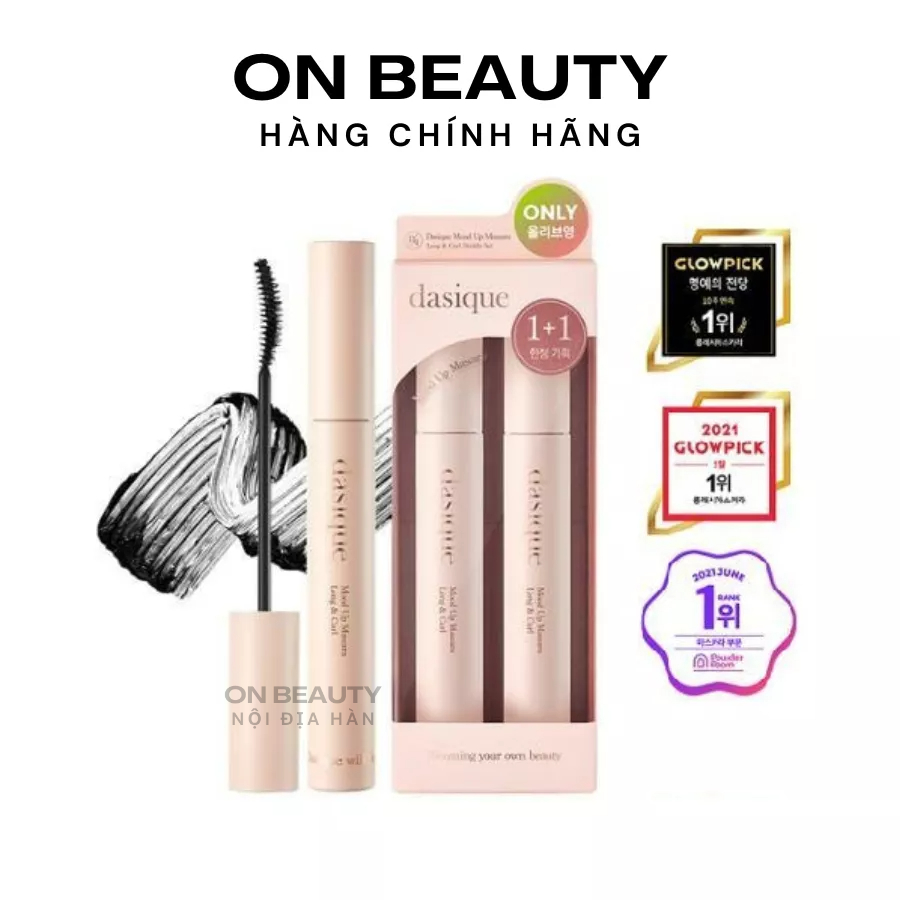 [Bill Olive Young] Mascara Dasique Mood Up Long & Curling 7.5g Shopee