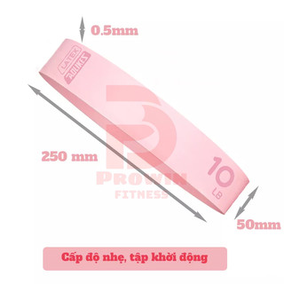 Dây Kháng Lực Miniband AoLikes Version 2 Tập Mông Đá Bóng Yoga Cao Su Cao Cấp
