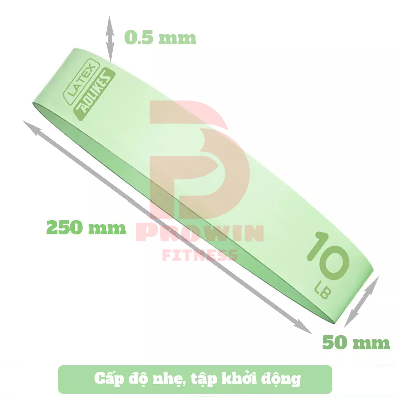 Ảnh Dây Kháng Lực Miniband AoLikes Version 2024 Tập Mông Đá Bóng Yoga Cao Su Cao Cấp 4