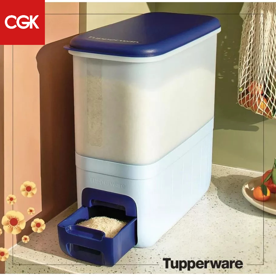 Thùng đựng gạo Tupperware Rice Smart 10kg - Bảo hành trọn đời - Nhựa ...