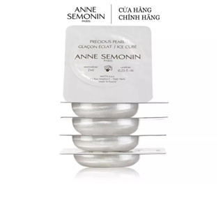 Hộp 6 Viên Serum băng dưỡng ẩm, sáng da, thu nhỏ lỗ chân lông Precious pearl ice cube – Anne Semonin