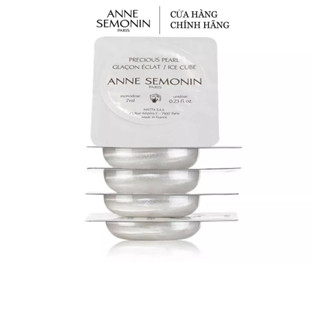 Hộp 6 Viên Serum băng dưỡng ẩm, sáng da, thu nhỏ lỗ chân lông Precious pearl ice cube – Anne Semonin