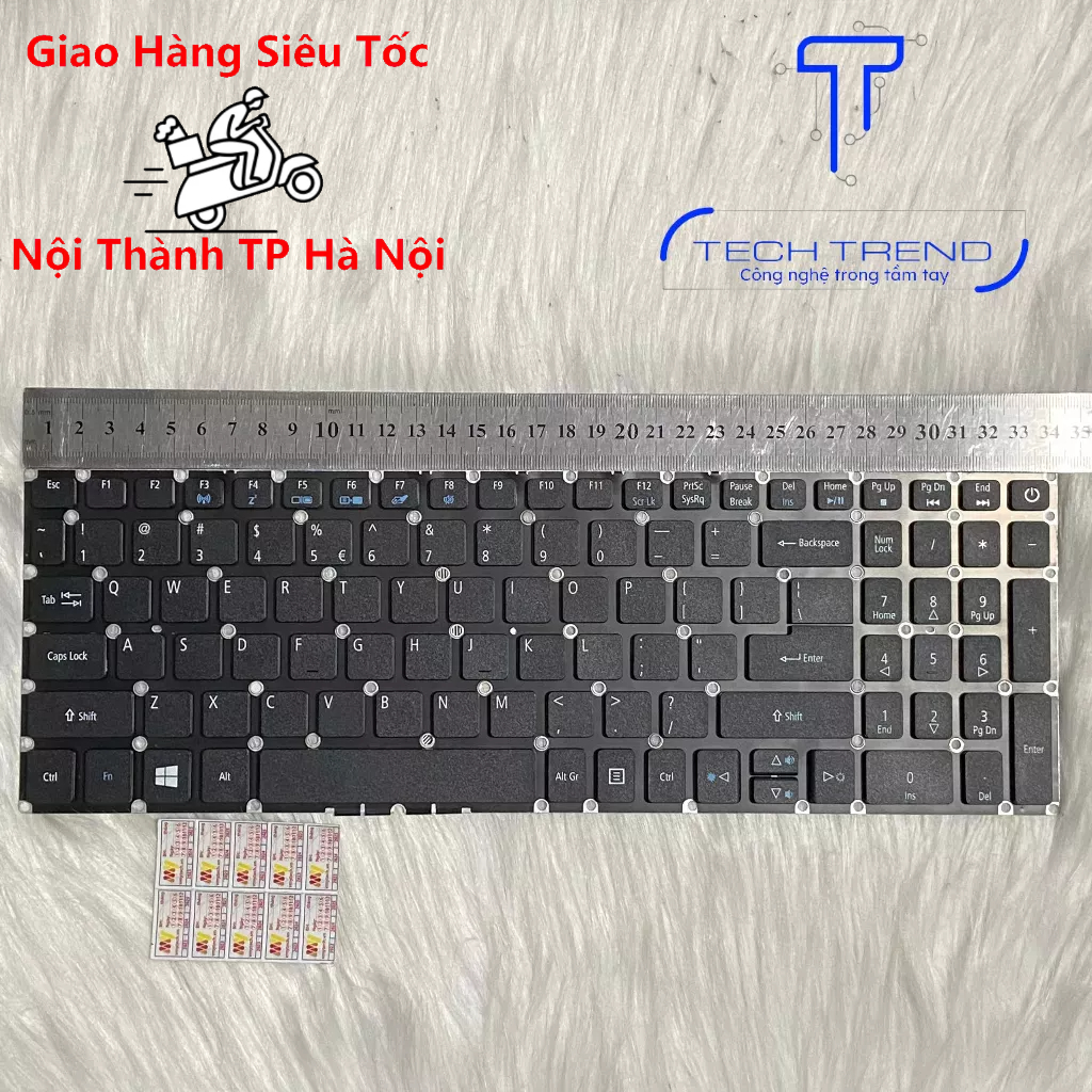 Bàn Phím Acer Aspire 3 A315-21 A315-41 A315-31 A315-51 A315-53 E5-573 - Foto 5