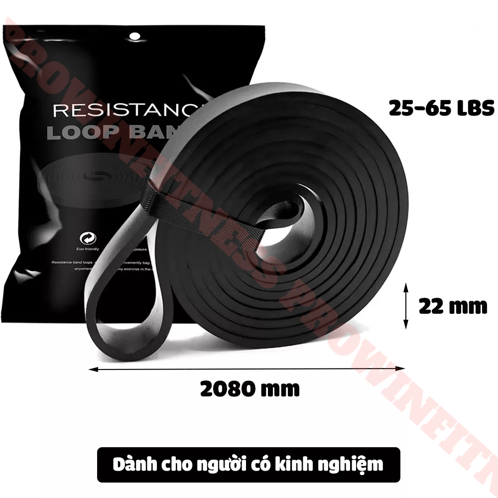 Ảnh Dây kháng lực Power band Prowin Fitness hỗ trợ tập gym, yoga, kéo xà 4
