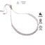 Lắc tay bạc LoPa dáng rút một hàng đá SK29 dáng nhẹ nhàng,tinh tế, sang trọng,LoPa Jewelry