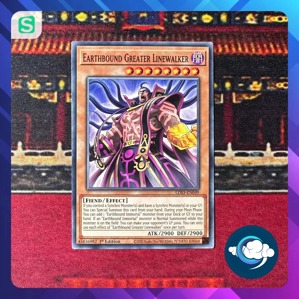 Thẻ Bài Yugioh Uk Lds3 En049 Earthbound Greater Linewalker Shopee Việt Nam 5914