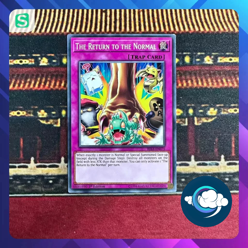 Yu-Gi-Oh Karte „The Return To The Normal“ – RIRA-EN075, Common, Unlimited Edition, Sammelkarte
