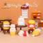 Set Quà tặng đồ chơi phụ kiện trang trí, tượng mô hình heo cute decor để bàn NHÀ HÀNG HAMBURGER HEO