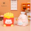 Set Quà tặng đồ chơi phụ kiện trang trí, tượng mô hình heo cute decor để bàn NHÀ HÀNG HAMBURGER HEO